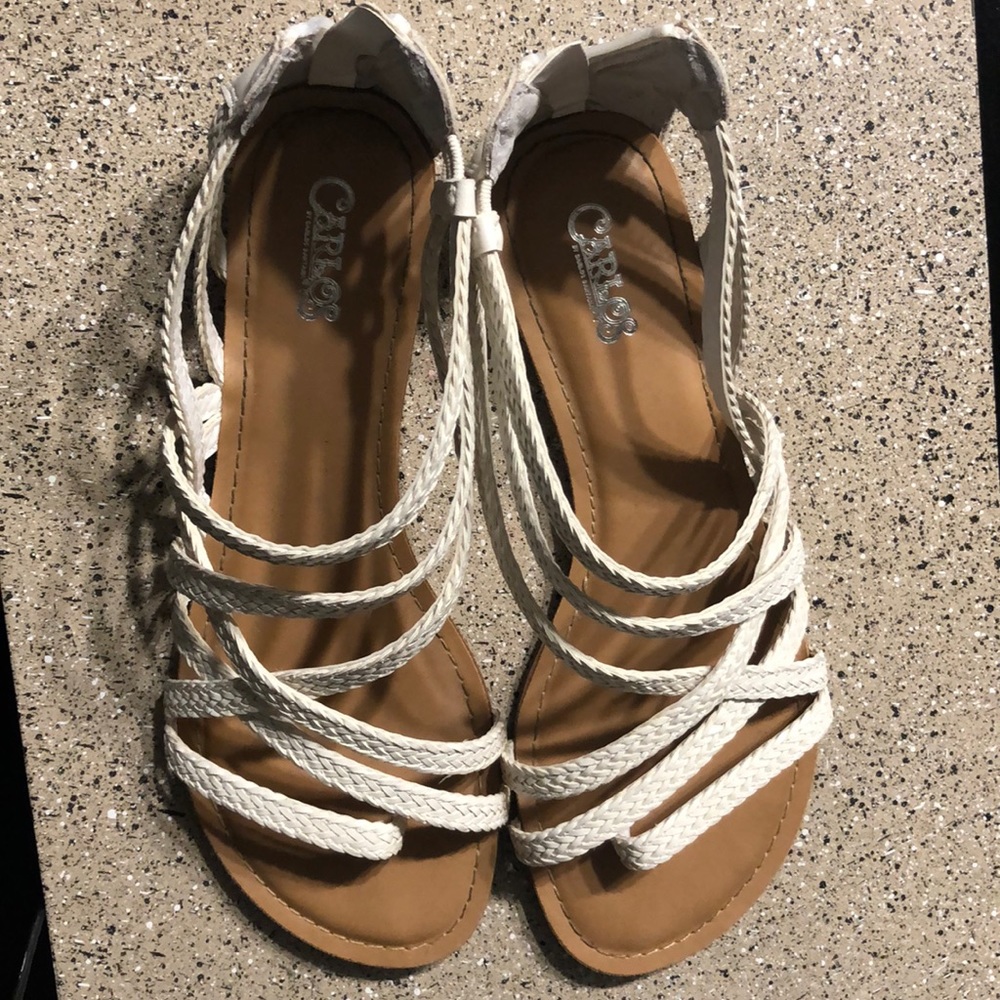White Sandals